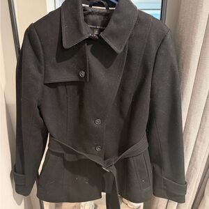 Banana Republic Women's Black Trench Coat